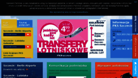 What Pksszczecin.info website looked like in 2018 (5 years ago)