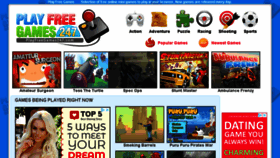 What Playfreegames247.com website looked like in 2018 (5 years ago)