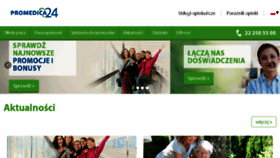 What Promedica24.pl website looked like in 2018 (5 years ago)