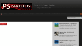 What Psnation.org website looked like in 2018 (5 years ago)