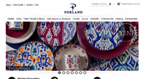 What Porland.com.tr website looked like in 2018 (5 years ago)