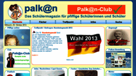 What Palkan.de website looked like in 2018 (5 years ago)