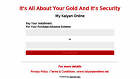 What Payments.kalyanjewellers.net website looked like in 2018 (5 years ago)
