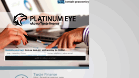 What Platinumeye.pl website looked like in 2018 (5 years ago)