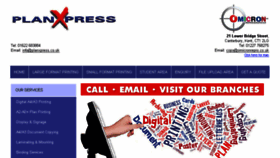 What Planxpress.co.uk website looked like in 2018 (5 years ago)