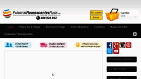 What Pulserasfluorescentesfluor.com website looked like in 2018 (5 years ago)