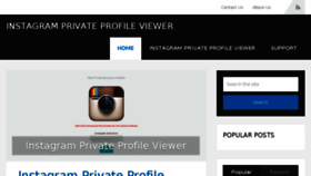 What Privateaccountviewer.com website looked like in 2018 (5 years ago)