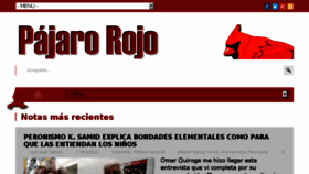 What Pajarorojo.com.ar website looked like in 2018 (5 years ago)