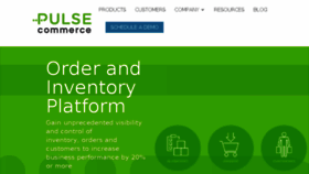 What Pulse-commerce.com website looked like in 2018 (5 years ago)