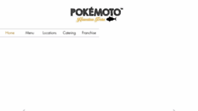 What Pokemoto.com website looked like in 2018 (5 years ago)