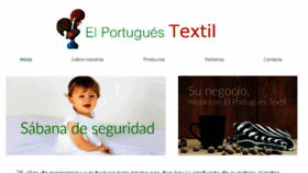What Portuguestextil.com website looked like in 2018 (5 years ago)