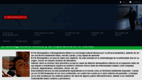 What Parbiomagnetico.net website looked like in 2018 (5 years ago)