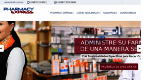 What Pharmacyexpress.com.mx website looked like in 2018 (5 years ago)