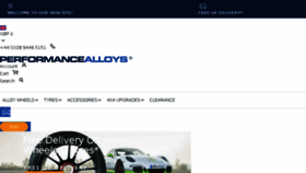 What Performancealloys.com website looked like in 2018 (5 years ago)