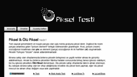 What Pikseltesti.com website looked like in 2018 (5 years ago)