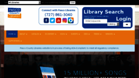 What Pascolibraries.org website looked like in 2018 (5 years ago)