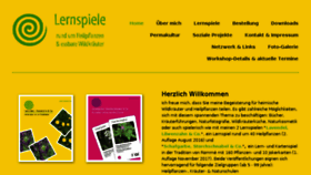 What Pflanzen-lernspiele.de website looked like in 2018 (5 years ago)