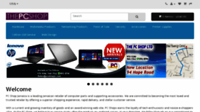 What Pcshopja.com website looked like in 2018 (5 years ago)
