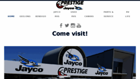 What Prestigejayco.com.au website looked like in 2018 (5 years ago)