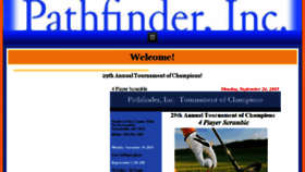 What Pathfinderinc.org website looked like in 2018 (5 years ago)