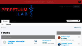 What Perpetuum-lab.com.hr website looked like in 2018 (5 years ago)