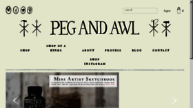 What Pegandawlbuilt.com website looked like in 2018 (5 years ago)