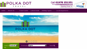 What Polkadottravel.co.uk website looked like in 2018 (5 years ago)