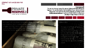 What Privatereservesltd.com website looked like in 2018 (5 years ago)