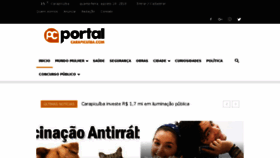 What Portalcarapicuiba.com website looked like in 2018 (5 years ago)