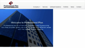 What Professionalplus.net website looked like in 2018 (5 years ago)