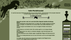 What Pferdli.de website looked like in 2018 (6 years ago)