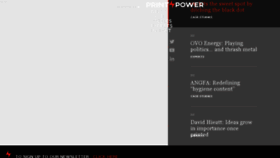 What Printpower.hu website looked like in 2018 (5 years ago)