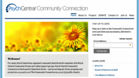 What Psychcentral.org website looked like in 2018 (5 years ago)