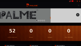 What Palmemakina.com website looked like in 2018 (5 years ago)