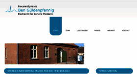 What Praxis-gueldenpfennig.de website looked like in 2018 (5 years ago)