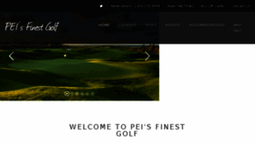 What Peisfinestgolf.com website looked like in 2018 (5 years ago)