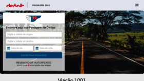 What Passagem1001.com.br website looked like in 2018 (5 years ago)