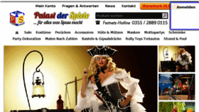 What Palast-der-spiele.de website looked like in 2018 (5 years ago)