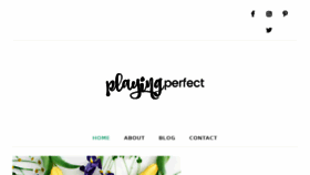 What Playingperfect.com website looked like in 2018 (5 years ago)