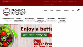 What Provencekitchen.net website looked like in 2018 (5 years ago)