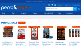 What Perromart.com.sg website looked like in 2018 (5 years ago)