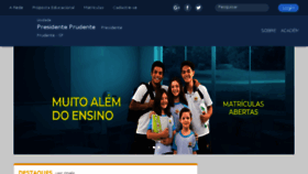 What Pprudente.educacaoadventista.org.br website looked like in 2018 (5 years ago)