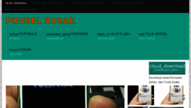 What Ponselrusak.com website looked like in 2018 (5 years ago)