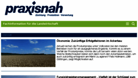 What Praxisnah.de website looked like in 2018 (5 years ago)