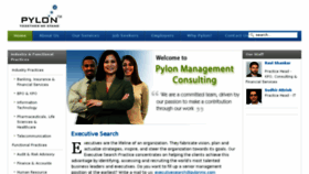 What Pylonconsulting.com website looked like in 2018 (5 years ago)