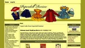 What Paperdollreview.com website looked like in 2018 (5 years ago)
