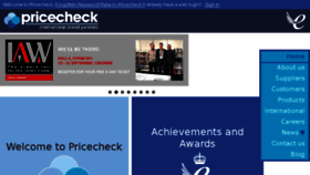 What Pricecheck.uk.com website looked like in 2018 (5 years ago)
