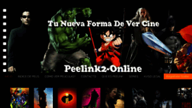 What Peelink2.me website looked like in 2018 (5 years ago)