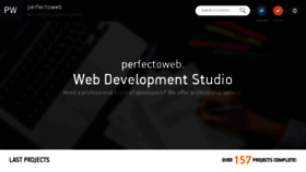 What Perfecto-web.pro website looked like in 2018 (7 years ago)