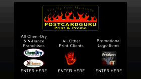 What Postcardguru.com website looked like in 2018 (5 years ago)